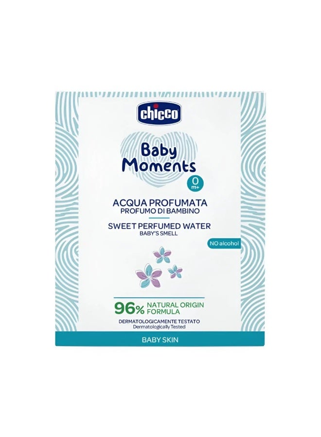 شيكو ماء معطر برائحة حلوة من بيبي مومنتس، مناسب لبشرة الأطفال من عمر 0 ​​شهر فما فوق، 100 مل - Image 2